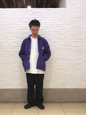 「gilet（ジレ）のアイテム」を使った、SAKAZAKIさん（メンズ・167cm）の秋コーディネート