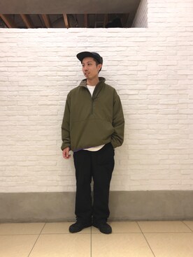 「BURLAP OUTFITTER（バーラップアウトフィッター）のアイテム（ジャケット/アウター）」を使った、SAKAZAKIさん（メンズ・167cm）の秋コーディネート