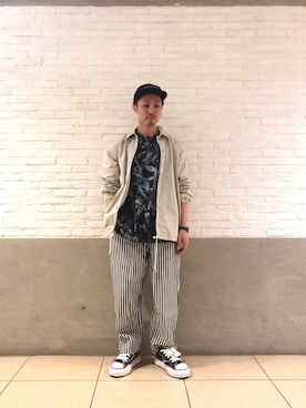 SAKAZAKIさん（メンズ・167cm）の春コーディネート