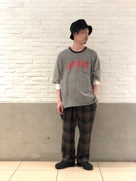 SAKAZAKIさん（メンズ・167cm）の春コーディネート