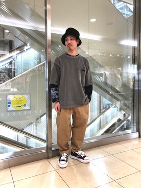 SAKAZAKIさん（メンズ・167cm）の春コーディネート