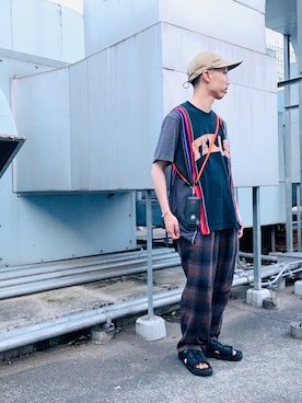 SAKAZAKIさん（メンズ・167cm）の夏コーディネート