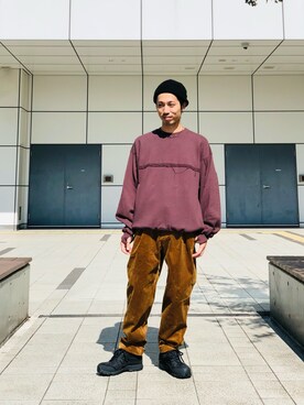 「inov-8（イノヴェイト）のアイテム（シューズ）」を使った、SAKAZAKIさん（メンズ・167cm）の秋コーディネート