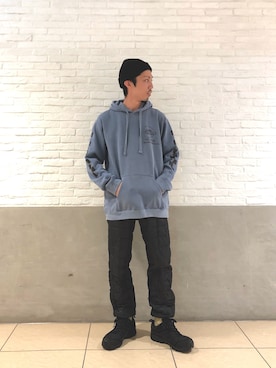 「inov-8（イノヴェイト）のアイテム（シューズ）」を使った、SAKAZAKIさん（メンズ・167cm）の秋コーディネート