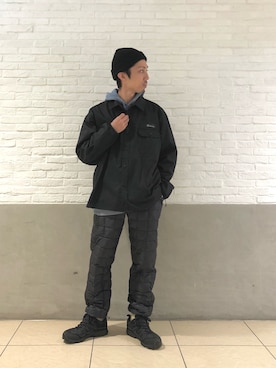「inov-8（イノヴェイト）のアイテム（シューズ）」を使った、SAKAZAKIさん（メンズ・167cm）の秋コーディネート