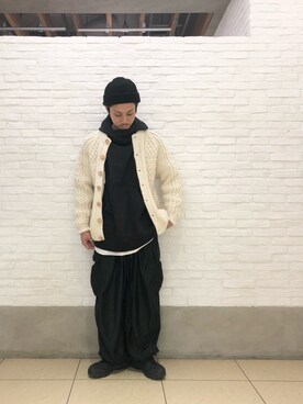 「inov-8（イノヴェイト）のアイテム（シューズ）」を使った、SAKAZAKIさん（メンズ・167cm）の秋コーディネート