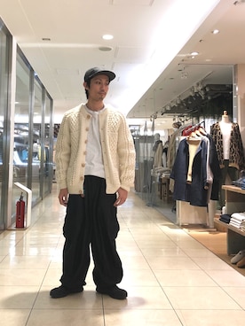 「inov-8（イノヴェイト）のアイテム（シューズ）」を使った、SAKAZAKIさん（メンズ・167cm）の冬コーディネート