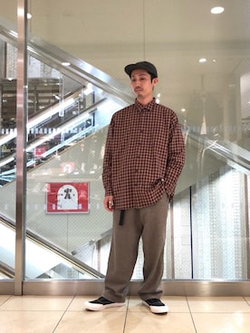 SAKAZAKIさん（メンズ・167cm）の冬コーディネート