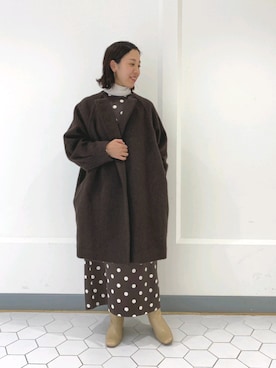 undkyokoさん（レディース・158cm）の冬コーディネート