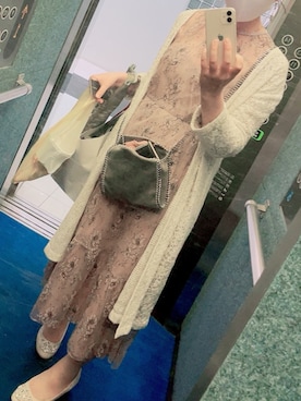「kaene（カエン）のアイテム」を使った、hana5287さん（レディース・158cm）の春コーディネート