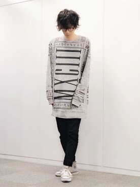 麦山弦徒さん（メンズ・178cm）の冬コーディネート