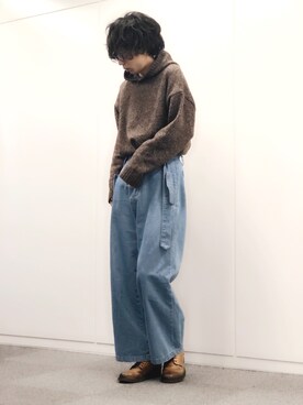 麦山弦徒さん（メンズ・178cm）の春コーディネート