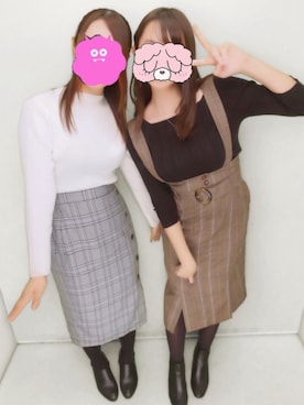 餅さん（レディース・163cm）の春コーディネート