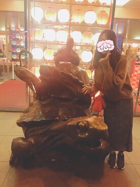 餅さん(レディース・163cm)の冬コーディネート