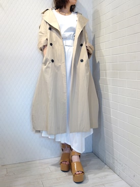 「made in HEAVEN（メイドインヘブン）のアイテム」を使った、レーヴルさん（レディース・158cm）の春コーディネート