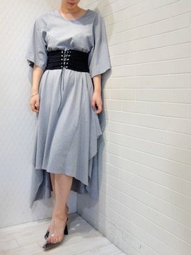 「styling/（スタイリング）のアイテム」を使った、レーヴルさん（レディース・163cm）の春コーディネート