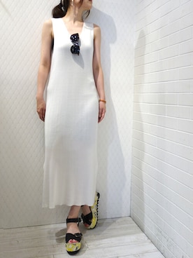 「Lilly Lynque（リリーリン）のアイテム」を使った、レーヴルさん（レディース・158cm）の夏コーディネート