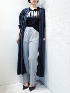 「ハンサムコーデ」｜レーヴルさん（レディース・163cm）の秋コーディネート