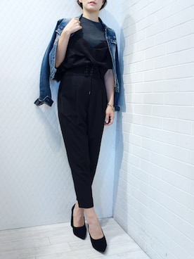 レーヴルさん（レディース・158cm）の秋コーディネート