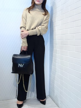 レーヴルさん（レディース・158cm）の秋コーディネート