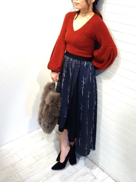 レーヴルさん（レディース・153cm）の秋コーディネート