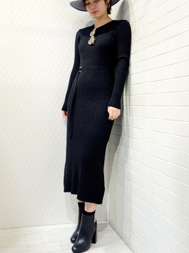 レーヴルさん（レディース・163cm）の秋コーディネート