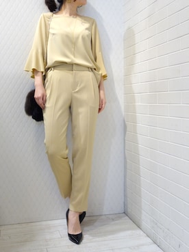 「セレモニー」｜レーヴルさん（レディース・158cm）の春コーディネート