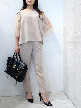 「セレモニー」｜レーヴルさん（レディース・158cm）の冬コーディネート