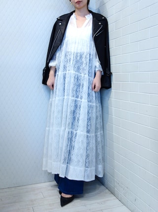 レースワンピをパンツでカジュアルダウン Wear Officialのお気に入りフォルダ Wear