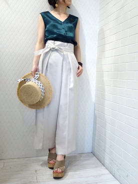 レーヴルさん（レディース・158cm）の春コーディネート