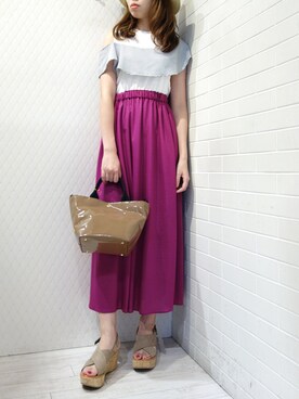 レーヴルさん（レディース・164cm）の夏コーディネート