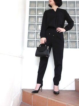 「セレモニー」｜レーヴルさん（レディース・155cm）の冬コーディネート