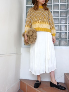 レーヴルさん（レディース・169cm）の冬コーディネート