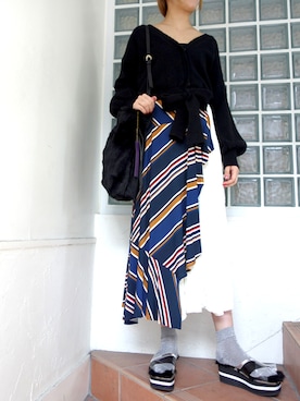 レーヴルさん（レディース・169cm）の冬コーディネート