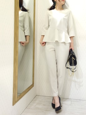 「卒業式」｜レーヴルさん（レディース・158cm）の冬コーディネート