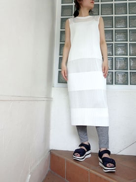 「Torrazzo Donna（トラッゾドンナ）のアイテム」を使った、レーヴルさん（レディース・158cm）の春コーディネート