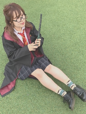 Andemiu ルミネ有楽町｜みらい使用（HarryPotter）的時尚穿搭