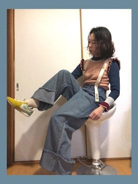 38ianoさん（レディース・158cm）の冬コーディネート