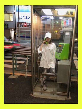 「ZARA（ザラ）のビッグロンT（トップス、ホワイト系）」を使った、38ianoさん（レディース・158cm）の春コーディネート