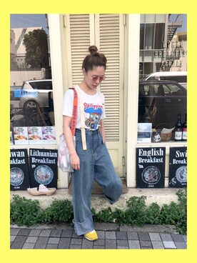 38ianoさん（レディース・158cm）の夏コーディネート