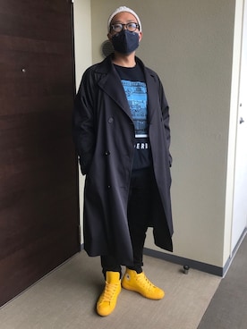 「THUNDERBOX（サンダーボックス）のアイテム」を使った、kentaromatsuiさん（メンズ・167cm）の春コーディネート