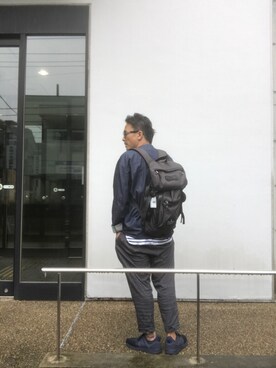 「SHIPS JET BLUE（シップスジェットブルー）のアイテム（タンクトップ）」を使った、keitanさん（メンズ・165cm）の夏コーディネート