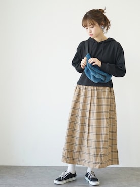 ˚࿀̊˚さん（レディース・158cm）の秋コーディネート