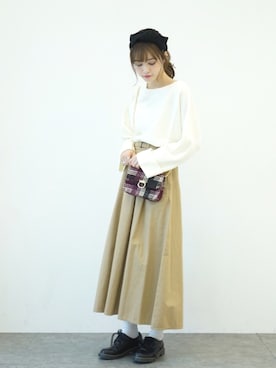 ˚࿀̊˚さん（レディース・158cm）の秋コーディネート