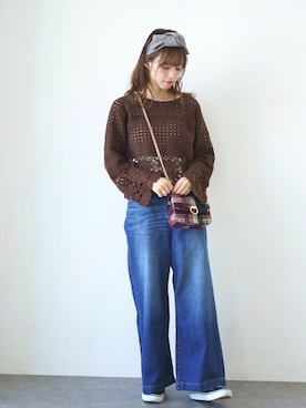 ˚࿀̊˚さん（レディース・158cm）の秋コーディネート