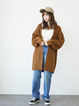 ˚࿀̊˚さん(レディース・158cm)の秋コーディネート