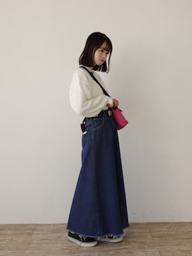 ˚࿀̊˚さん（レディース・158cm）の冬コーディネート