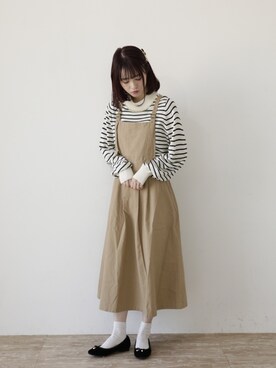 ˚࿀̊˚さん（レディース・158cm）の冬コーディネート