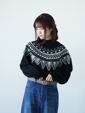 ˚࿀̊˚さん(レディース・158cm)の冬コーディネート