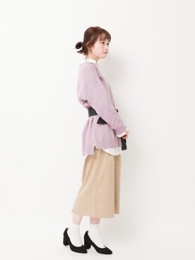 ˚࿀̊˚さん(レディース・158cm)の冬コーディネート